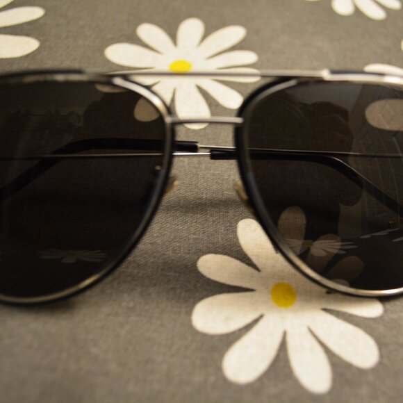 SAINT LAURENT Fashion Unisex Black Aviator Sunglasses - Picture 8 of 8